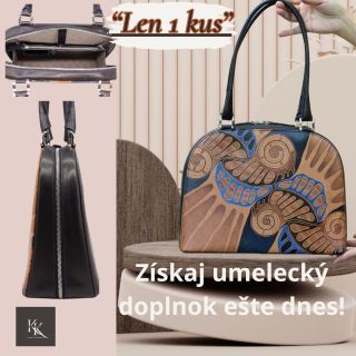 ❤️„Tvoj štýl si zaslúži niečo, čo nebude mať nik iný. Táto kabelka je jediná na svete.“ Kabelka, ktorá nesie príbeh –...
