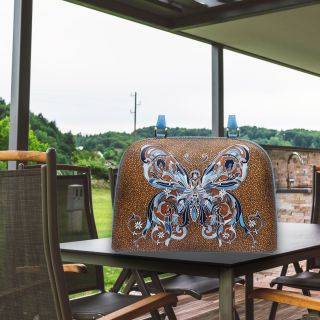 🦋Veľká kabela MOTÝĽ, vyrobená a maľovaná ručne. Umelecké dielo, ktoré môžeš nosiť stále so sebou. Originálny dizajn -...